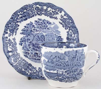 Cup and Saucer jumbo c1960s